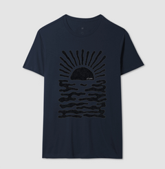 Camiseta Let's Woods Sunset Black na internet