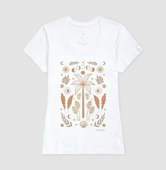 Camiseta Let's Woods Flores e Mares