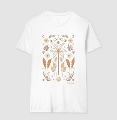 Camiseta Let's Woods Flores e Mares