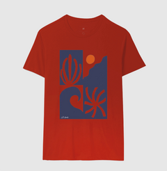 Camiseta Let's Woods Surf Blue na internet