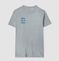 Camiseta Let's Woods Nunca Pare De Remar. - loja online