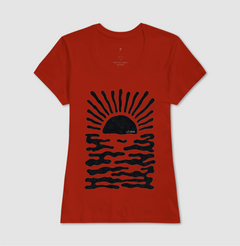 Camiseta Let's Woods Sunset Black - loja online