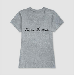 Camiseta Let's Woods Preserve the ocean - comprar online