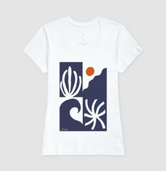 Camiseta Let's Woods Surf Blue