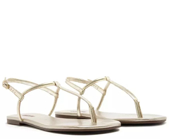 Sandália Dourada Slim - comprar online