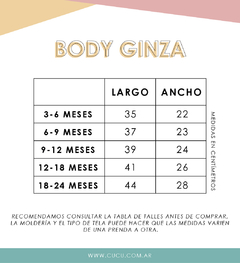 Body GINZA en internet