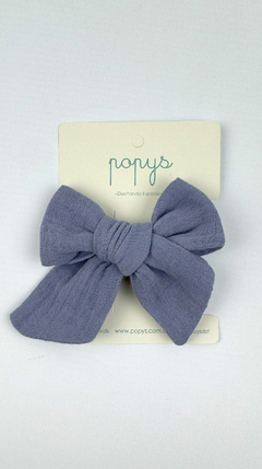 Moño Baby Coton c/Broche Aero