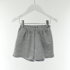 Short Rustico Gris Niña Melange - comprar online