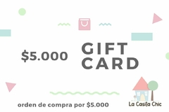 GIFT CARD - comprar online