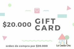 GIFT CARD en internet