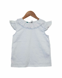 Remera Puntilla Belloccio Blanca