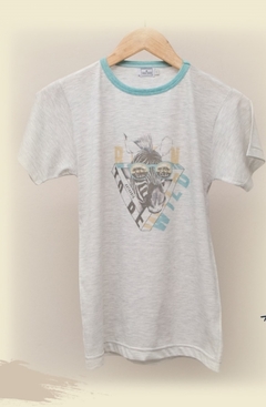 Remera Cebra Aqua