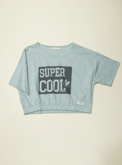 REMERA COOL PUP AQUA