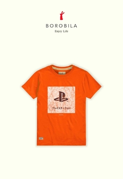 Remera Play Station Retro