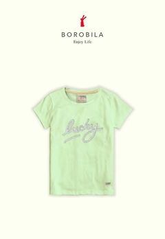 Remera Lucky Seq Bordada