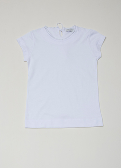 Remera Puntilla Blanca Van Dike