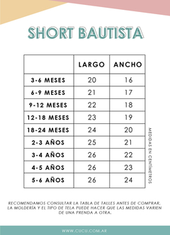 Short Bautista - comprar online