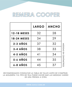 Remera COOPER Blanco - comprar online