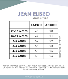 Jean Eliseo Negro - tienda online