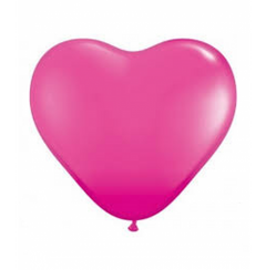 GLOBO CORAZÓN LÁTEX (varios colores) - comprar online