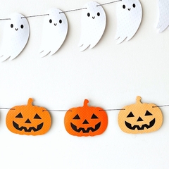 SET DE GUIRNALDAS HALLOWEEN x3 (2 colores) - Olmil´s Party Planet