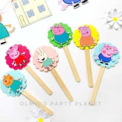 TOPPERS PEPPA PIG x6