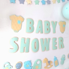 SET DE GUIRNALDAS BABY SHOWER CLASSIC x3 - comprar online