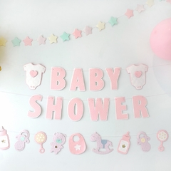 SET DE GUIRNALDAS BABY SHOWER CLASSIC x3 - comprar online