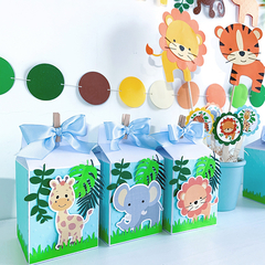 COMBO ANIMALITOS DE LA SELVA "CLASSIC" (2 colores) - Olmil´s Party Planet