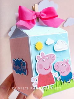 CAJA MILK PEPPA PIG x6 (2 modelos) - comprar online