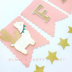 DECO PARED LLAMA Y CACTUS - Olmil´s Party Planet