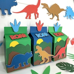 CAJA MILK DINOSAURIO T-REX x6