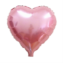 GLOBO CORAZÓN ROSA 45 CM