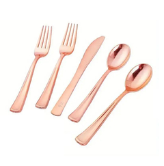 SET DE CUBIERTOS ROSE GOLD x15 un. - comprar online