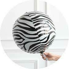 GLOBO ESFERA 4D LEOPARDO 22" en internet