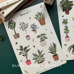 STICKERS BOTANICAL PLANCHAS x4 - Olmil´s Party Planet