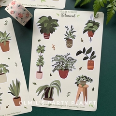 STICKERS BOTANICAL PLANCHAS x4 en internet