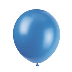 GLOBO PERLADO AZUL OSCURO 12"