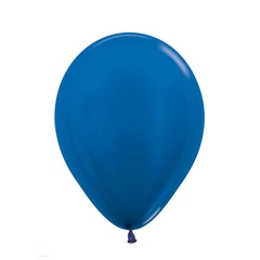 GLOBO METAL AZUL 12" PREMIUM - comprar online