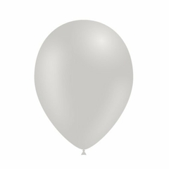 globo látex gris