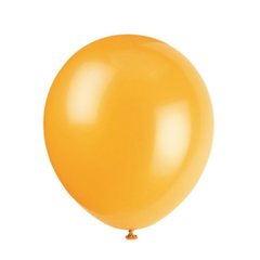 GLOBO PERLADO NARANJA 12"