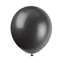 GLOBO PERLADO NEGRO 12"