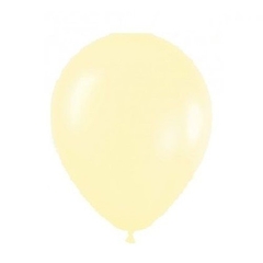 GLOBO PASTEL AMARILLO 12"