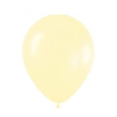 GLOBO PASTEL AMARILLO 9"