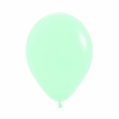 GLOBO PASTEL VERDE 5" x5