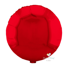 GLOBO REDONDO ROJO 45 CM