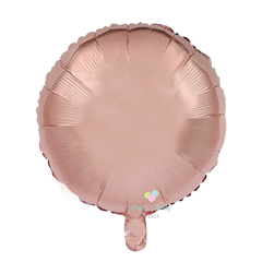 GLOBO REDONDO ROSE GOLD 45 CM