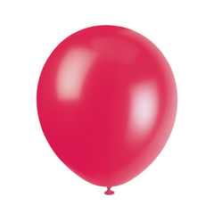 GLOBO PERLADO ROJO 12"