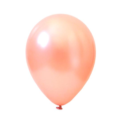 GLOBO PERLADO ROSE GOLD 12"