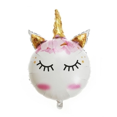 GLOBO UNICORNIO GOLD